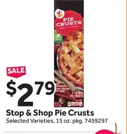 Stop&Shop Stop & Shop Pie Crusts offer