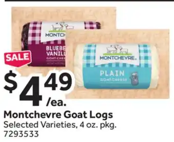 Stop&Shop Montchevre Goat Logs offer