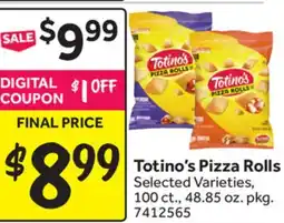 Stop&Shop Totino's Pizza Rolls offer