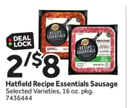 Stop&Shop Hatfield Recipe Essentials Sausage offer
