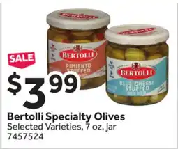 Stop&Shop Bertolli Specialty Olives offer