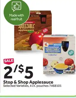 Stop&Shop Stop & Shop Applesauce offer