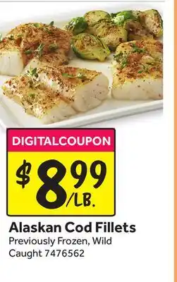 Stop&Shop Alaskan Cod Fillets offer