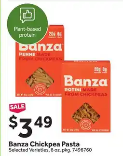Stop&Shop Banza Chickpea Pasta offer