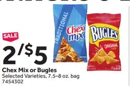 Stop&Shop Chex Mix or Bugles offer