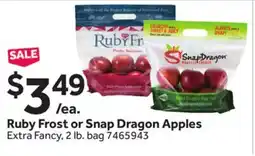 Stop&Shop Ruby Frost or Snap Dragon Apples offer