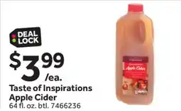 Stop&Shop Taste of Inspirations Apple Cider offer