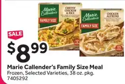 Stop&Shop Marie Callender's Family Size Meal offer