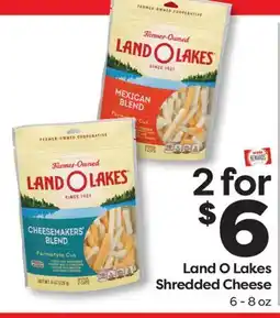Weis Markets Land O Lakes Shredded Cheese offer
