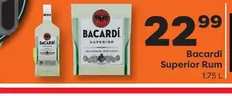 Weis Markets Bacardi Superior Rum offer