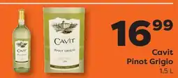 Weis Markets Cavit Pinot Grigio offer