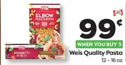 Weis Markets Weis Quality Pasta offer