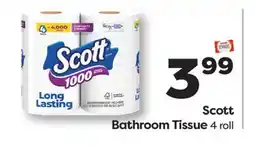 Weis Markets Scott Bathroom Tissue offer