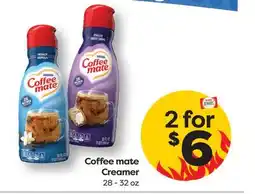 Weis Markets Coffee mate Creamer offer