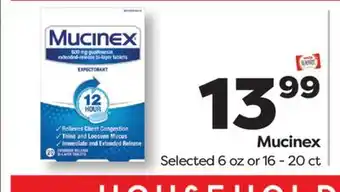 Weis Markets Mucinex offer