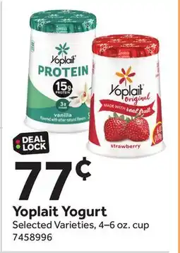 Stop&Shop Yoplait Yogurt offer