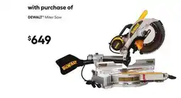 Lowe's Miter Saw offer