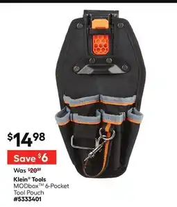 Lowe's MODbox 6-Pocket Tool Pouch offer