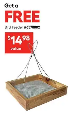 Lowe's Bird Feeder offer