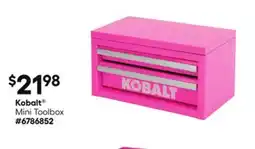 Lowe's Mini Toolbox offer