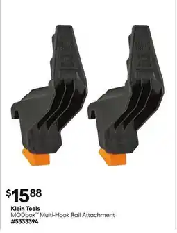Lowe's Klein Tools MODbox Multi-Hook Rail Attachment offer
