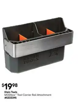 Lowe's MODbox Tool Carrier Rail Attachment offer