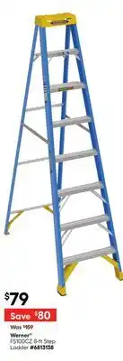 Lowe's Werner FS100CZ 8-ft Step Ladder offer