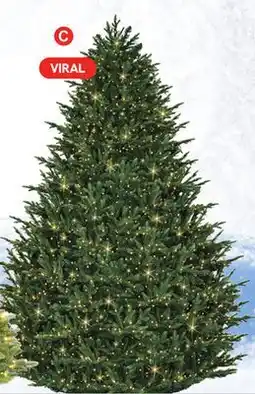 Lowe's GE 7.5-ft Madison Fir Pre-Lit Artificial Christmas Tree with White LED Lights offer
