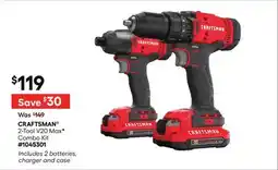 Lowe's 2-Tool V20 MaxF Combo Kit offer