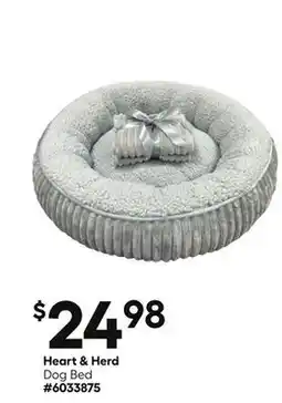 Lowe's Heart & Herd Dog Bed offer