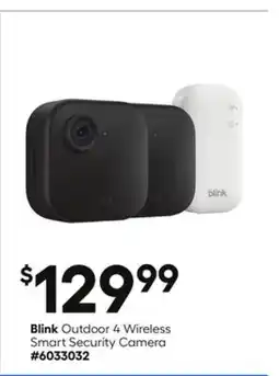 Lowe's Blink Outdoor 4 Wireless Smart Security Camera offer