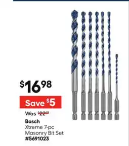 Lowe's Xtreme 7-pc Masonry Bit Set offer