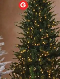 Lowe's GE 9-ft Montana Fir Pre-lit Artificial Christmas Tree with White LED Lights offer