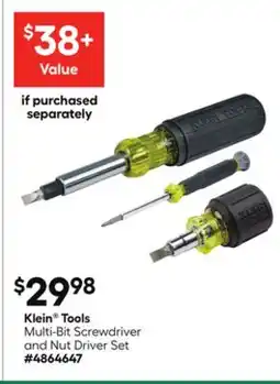 Lowe's Multi-Bit Screwdriver and Nut Driver Set offer