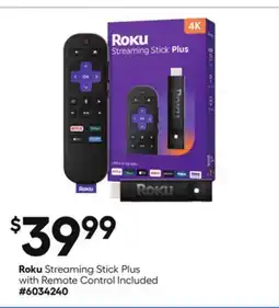 Lowe's Streaming Stick Plus with Remote Control Included offer