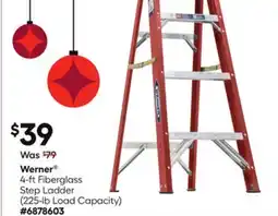 Lowe's 4-ft Fiberglass Step Ladder offer