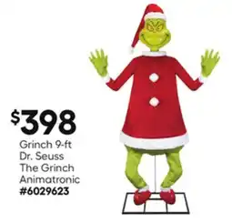 Lowe's Grinch 9-ft Dr. Seuss The Grinch Animatronic offer