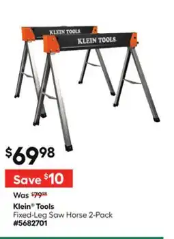 Lowe's Fixed-Leg Saw Horse 2-Pack offer