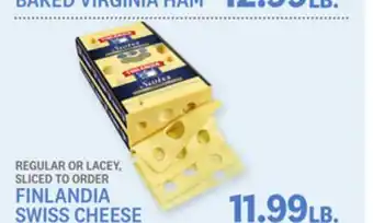 Kings Food Markets FINLANDIA SWISS CHEESE offer