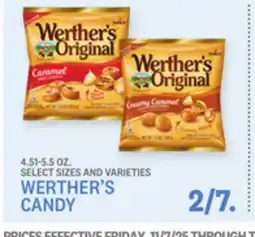 Kings Food Markets WERTHER'S CANDY offer