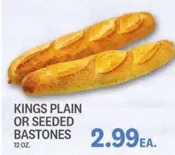 Kings Food Markets KINGS PLAIN OR SEEDED BASTONES offer