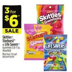 Dollar General Skittles , Starburst or Life Savers offer