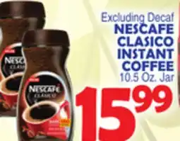 Bravo Supermarkets NESCAFE CLASICO INSTANT COFFEE offer