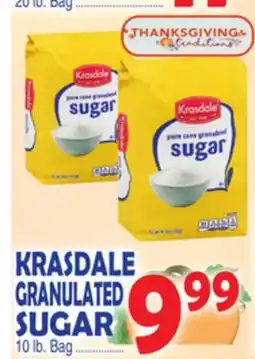 Bravo Supermarkets KRASDALE GRANULATED SUGAR offer