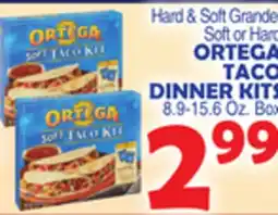 Bravo Supermarkets ORTEGA TACO DINNER KITS offer