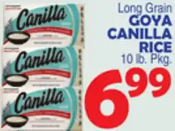 Bravo Supermarkets GOYA CANILLA RICE offer