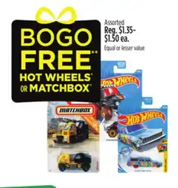Dollar General HOT WHEELS MATCHBOX offer