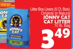 Bravo Supermarkets JONNY CAT CAT LITTER 10 lb. Bag offer