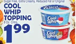 Bravo Supermarkets COOL WHIP TOPPING offer