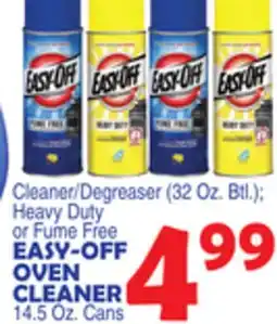 Bravo Supermarkets EASY-OFF OVEN CLEANER offer